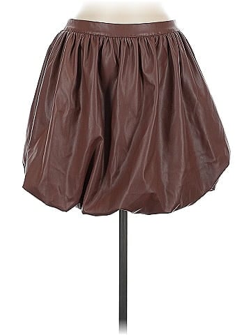 Sunday in Brooklyn Faux Leather Skirt (view 1)