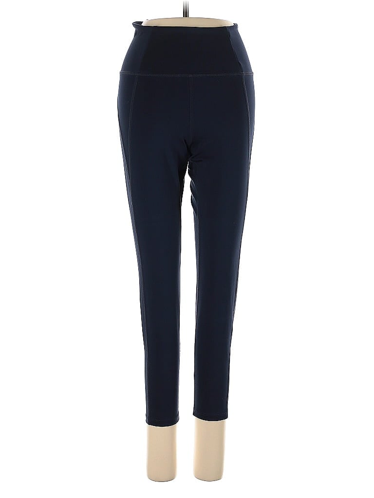 Pre-owned Girlfriend Collective Active Pants In Blue