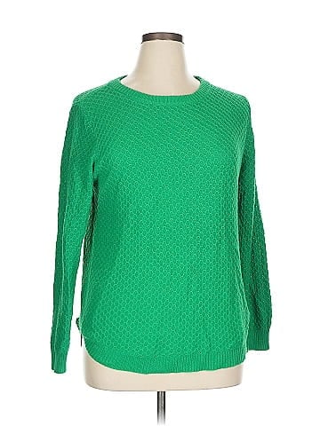 Pink Clover Pullover Sweater (view 1)