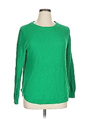 Pink Clover Pullover Sweater
