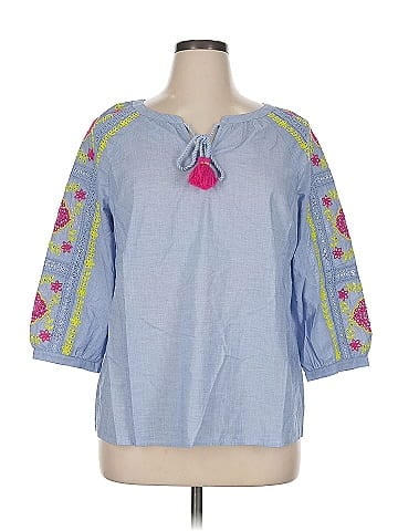Talbots 3/4 Sleeve Blouse (view 1)