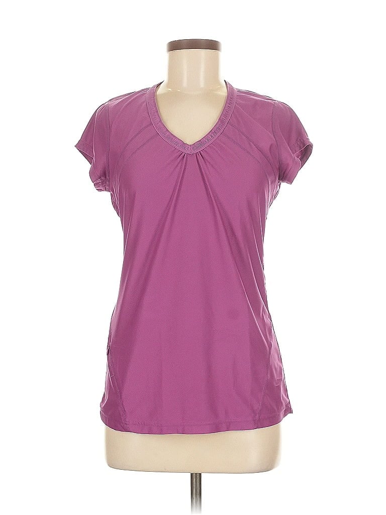 Pre-owned Athleta Active T-shirt In Purple
