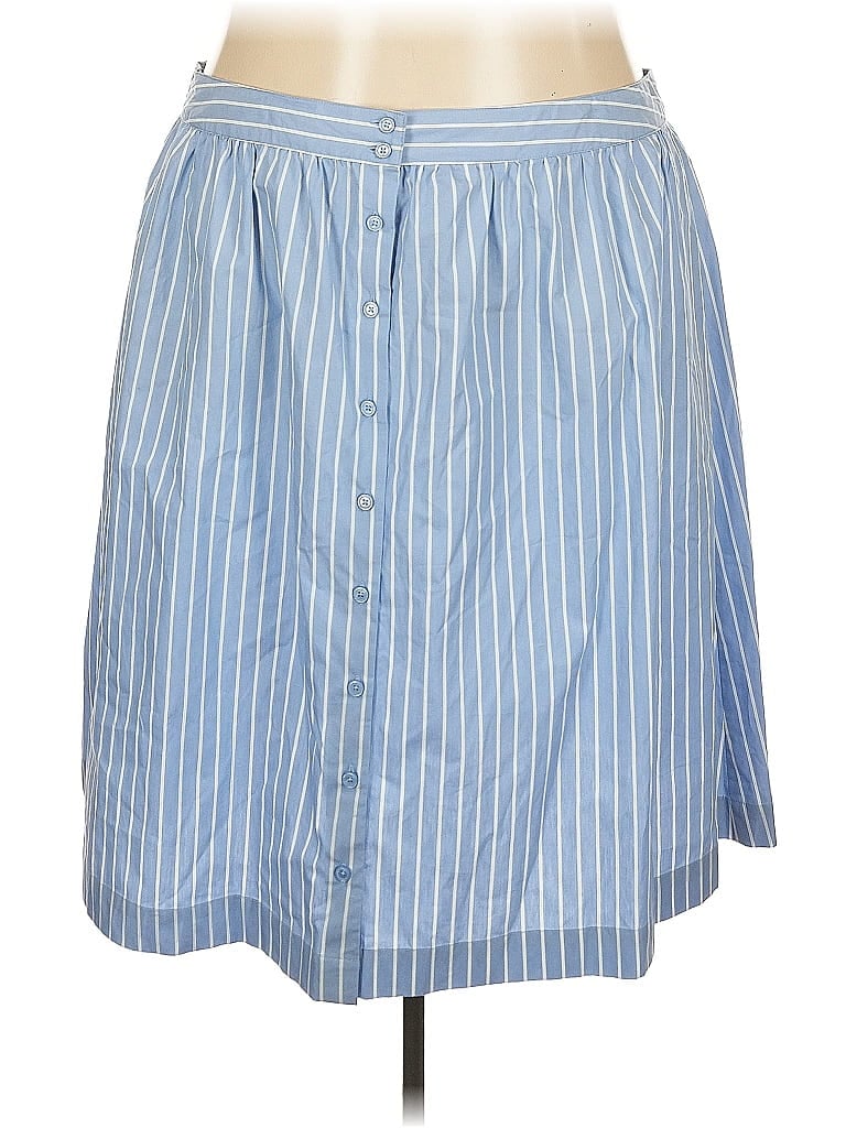 Pre-owned Who What Wear Casual Skirt In Blue