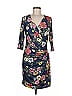 Anatomie Floral Blue Cocktail Dress Size M - photo 1