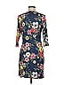Anatomie Floral Blue Cocktail Dress Size M - photo 2