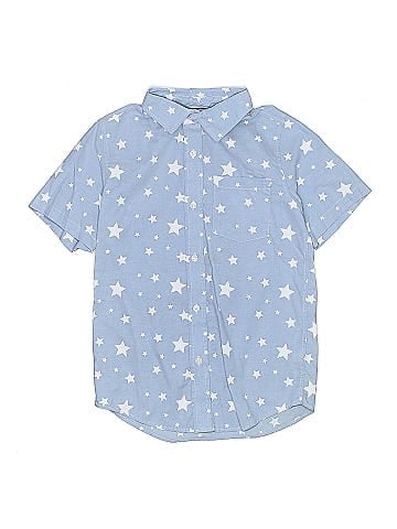 Cat & Jack Short Sleeve Button-Down Shirt (view 1)
