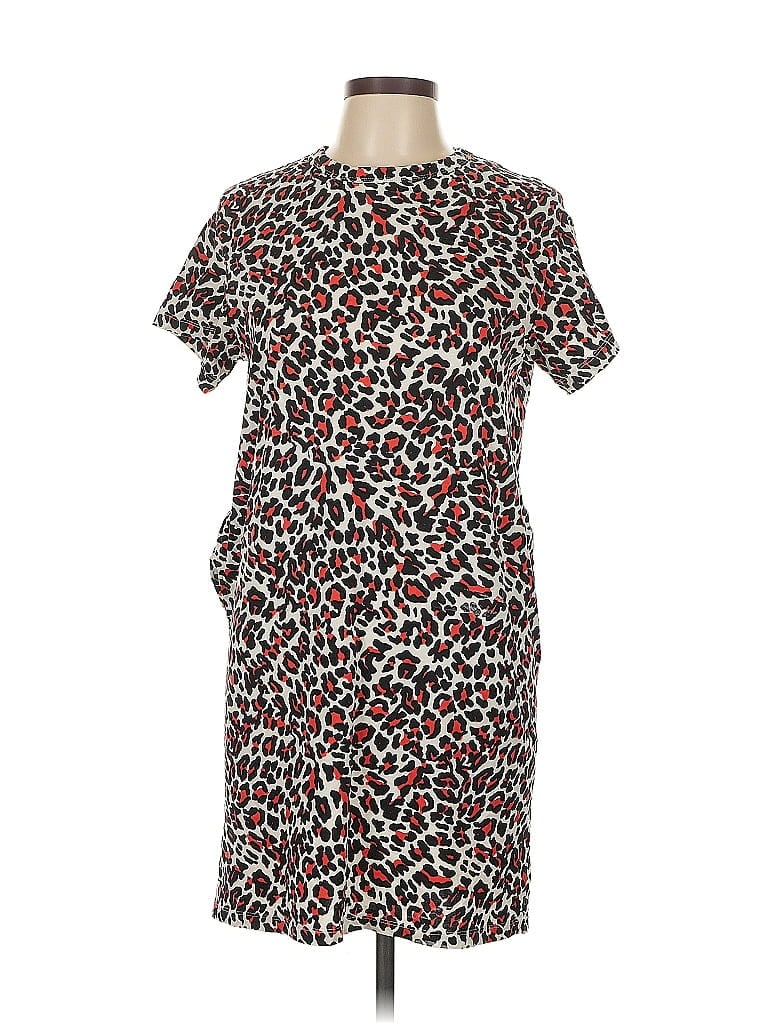 Pre-owned M&s Collection Casual Dress In Brown