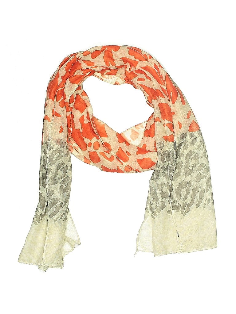 Pre-owned Unbranded Scarf In Orange