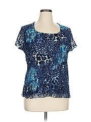 Christopher & Banks Short Sleeve Blouse