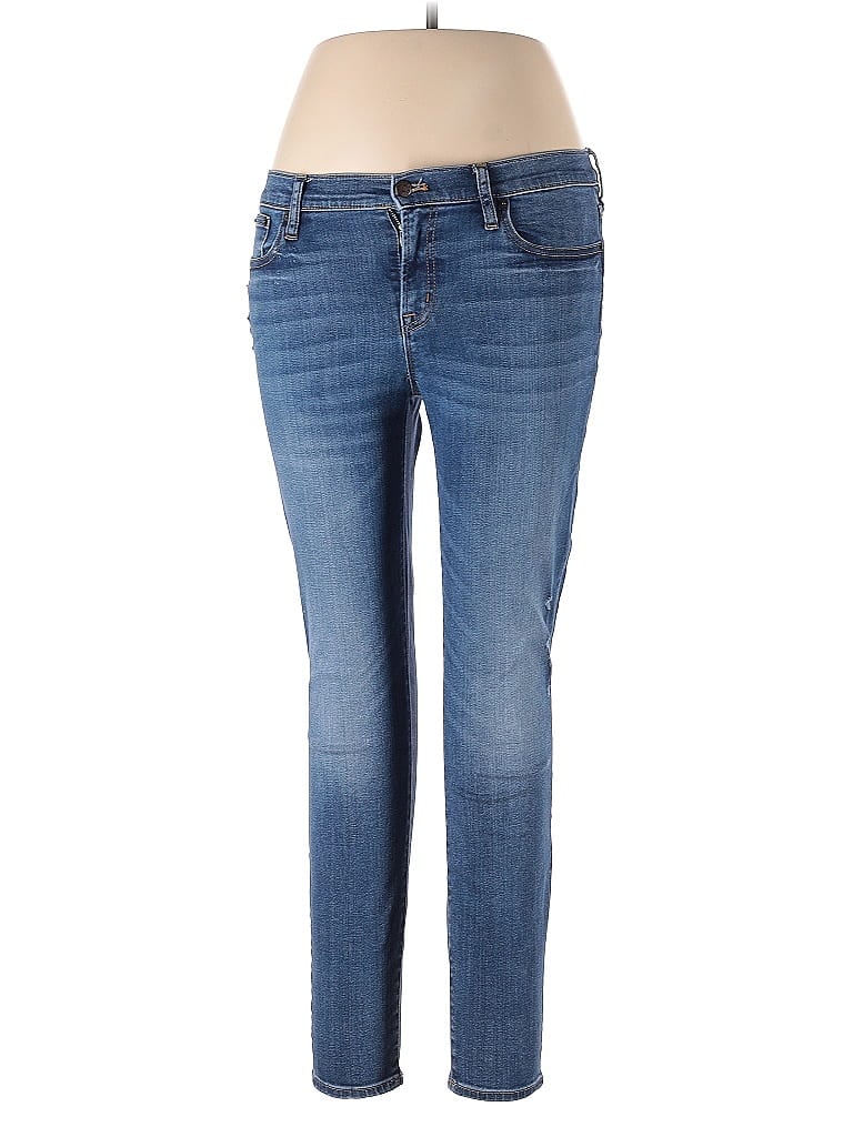 Pre-owned J.crew Factory Store Jeans In Blue