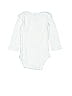 Just One You Made by Carter's 100% Cotton Solid White Long Sleeve Onesie 9-12 MO / 12 MO - photo 2