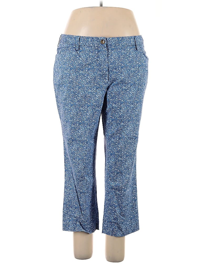 Click to view more detailed imagery on our partner's website Pre-owned Lands' End Casual Pants In Blue