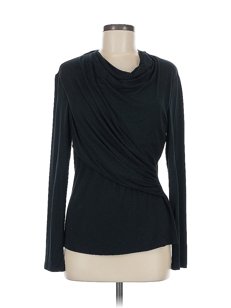Doncaster Collection Black Long Sleeve T-Shirt Size M - photo 1
