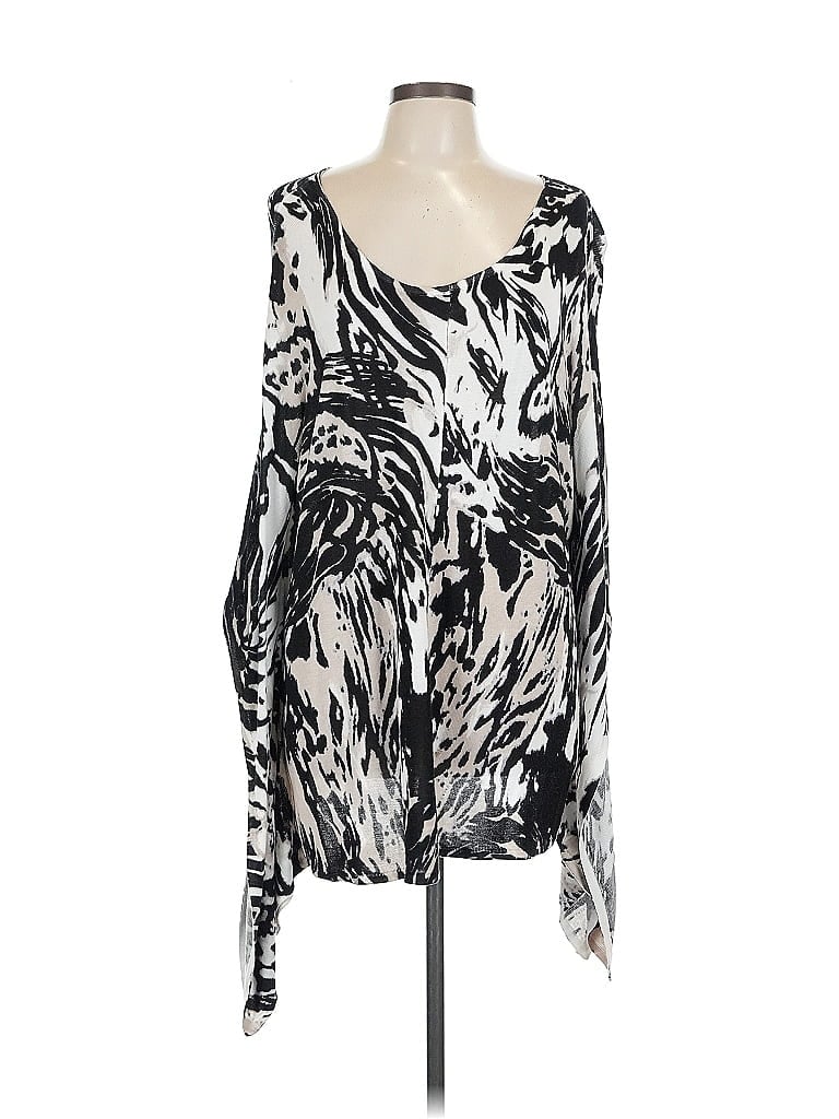 Pre-owned Boston Proper Cardigan Sweater In Black