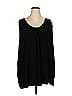 Catherines Black Sleeveless T-Shirt Size 3X - photo 1