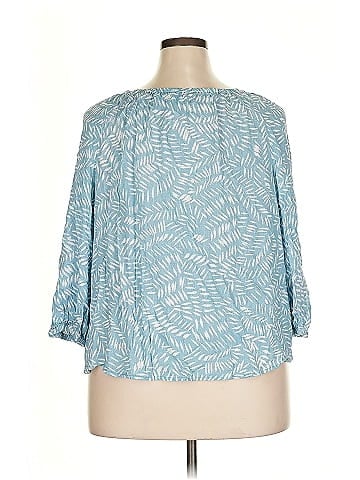 Nic + Zoe 3/4 Sleeve Blouse (view 2)