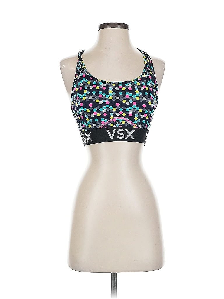 Pre-owned Victoria's Secret Pink Tank Top Black Halter Neckline Tops