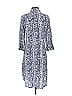 Heidi Klein Paisley Gray Blue Casual Dress Size S - photo 2