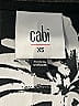 CAbi 100% Polyester Black Sleeveless Blouse Size XS - photo 6