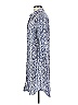 Heidi Klein Paisley Gray Blue Casual Dress Size S - photo 5