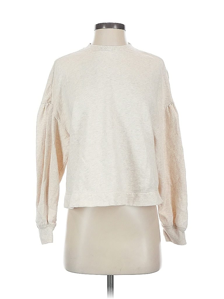 Pre-owned Los Angeles Atelier & Other Stories Pullover Sweater In White