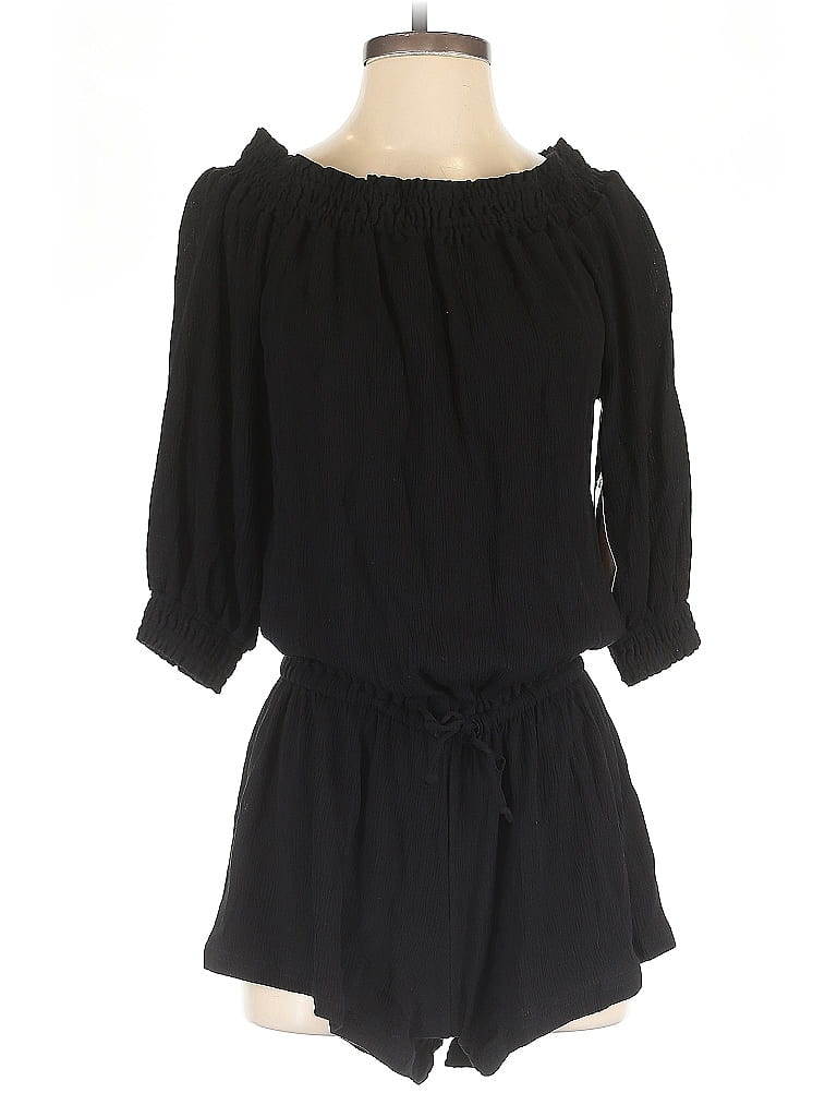 Raisins Romper In Black