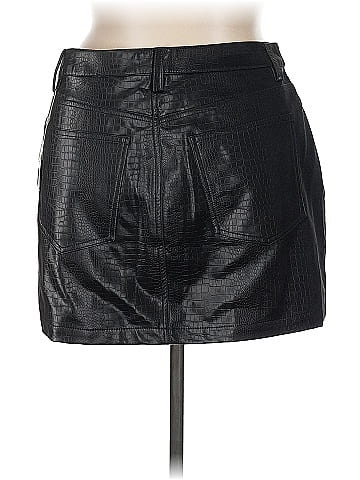 Favorite Daughter Faux Leather Skirt (view 2)
