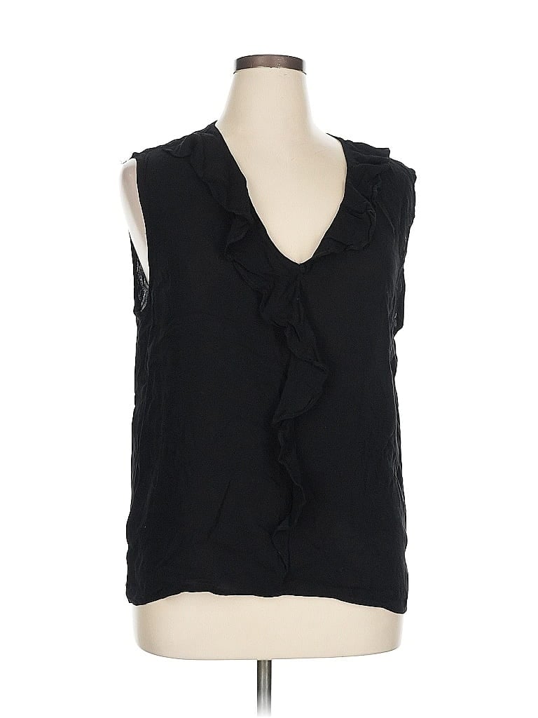 Pre-owned Culture Code Sleeveless Blouse In Black