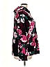 Cuddl Duds Floral Black Burgundy Pullover Sweater Size XXL (estimated) - photo 3