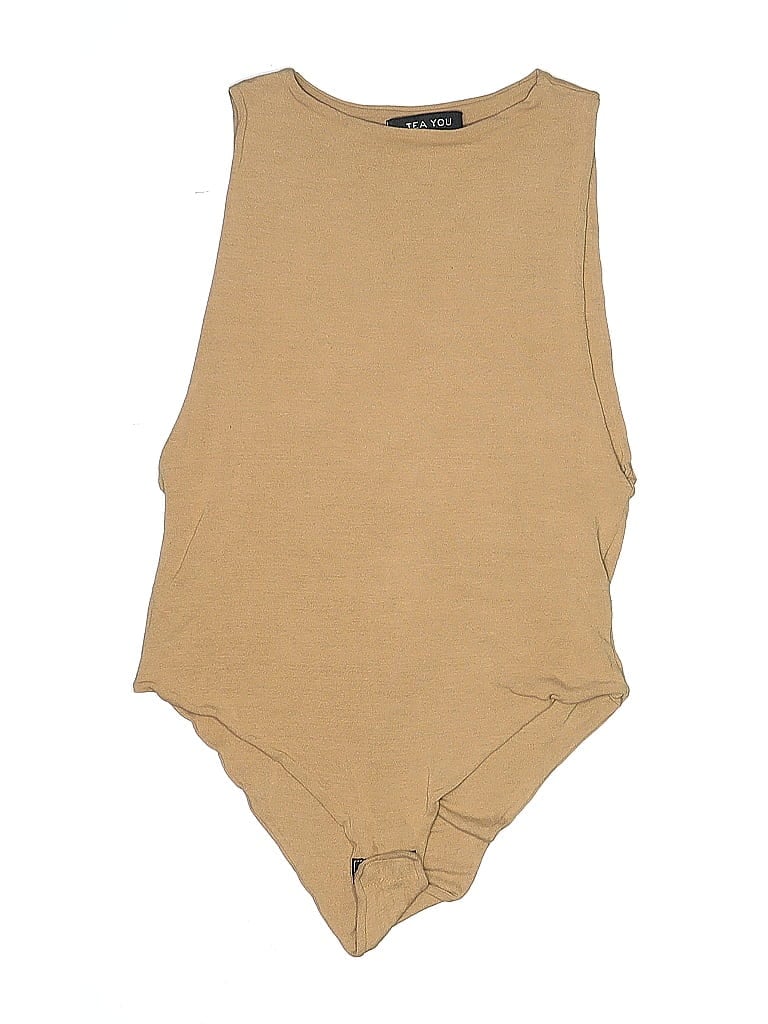 Pre-owned Assorted Brands Bodysuit In Brown