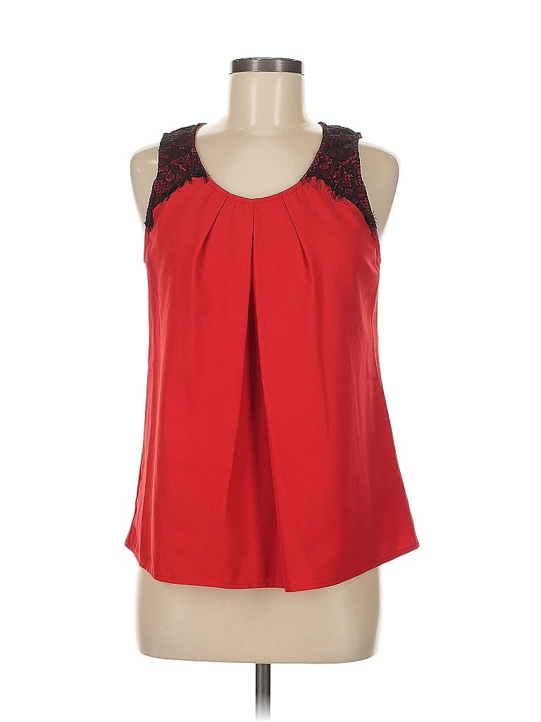 Pre-owned Candies Candie's Sleeveless Blouse In Red