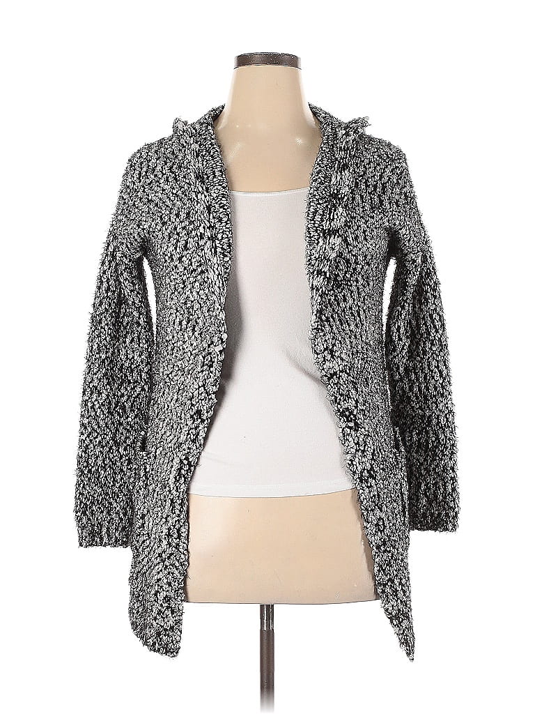 Pre-owned Cynthia Rowley Cardigan Sweater In Black