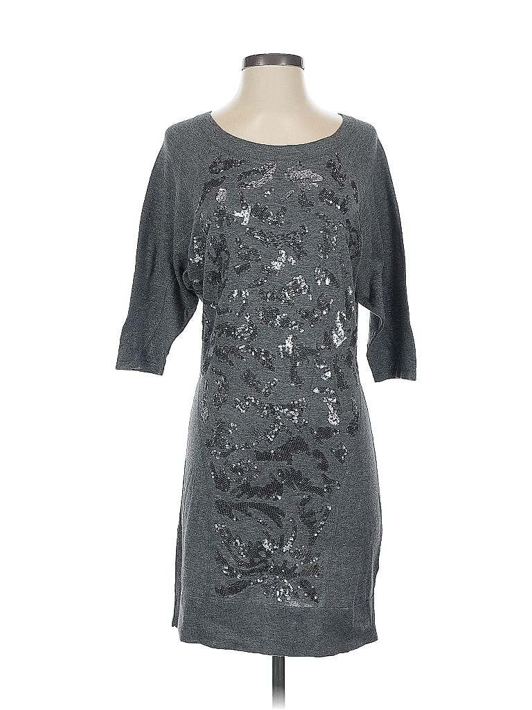 Click to view more detailed imagery on our partner's website Pre-owned Nicole Miller Cocktail Dress In Gray