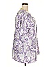 Honeyme Paisley Purple Short Sleeve T-Shirt Size 3X - photo 3