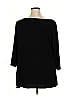 Susan Graver Black 3/4 Sleeve Top Size 2X - photo 2