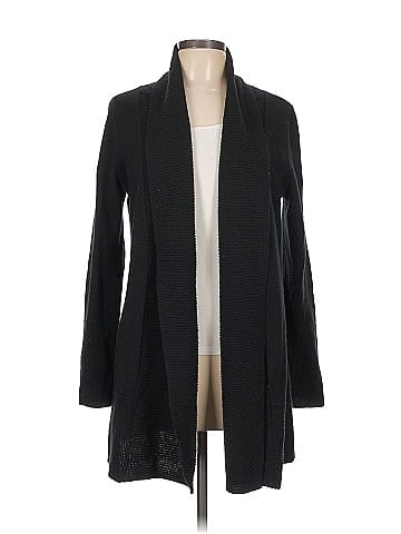 R | Label Wool Cardigan (view 1)