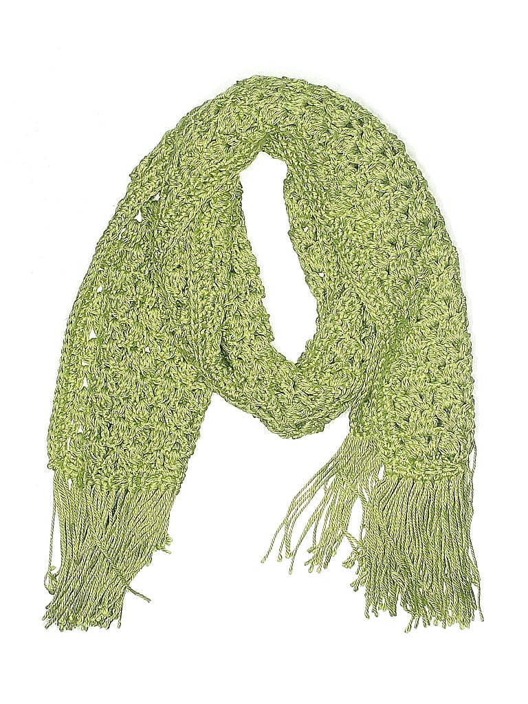 Pre-owned Unbranded Scarf In Green