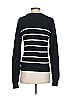Lilla P Stripes Black Pullover Sweater Size S - photo 2