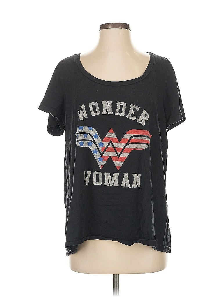 Pre-owned True Vintage Short Sleeve T-shirt In Black