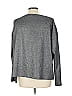 Worth New York Metallic Silver Long Sleeve T-Shirt Size L - photo 2