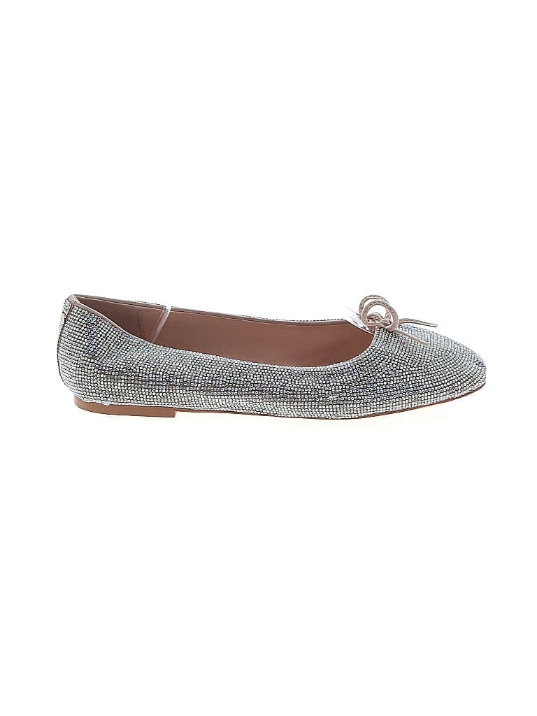 Pre-owned Matisse Flats In Silver