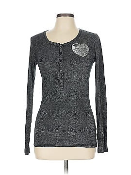 Victoria's Secret Pink Long Sleeve Henley