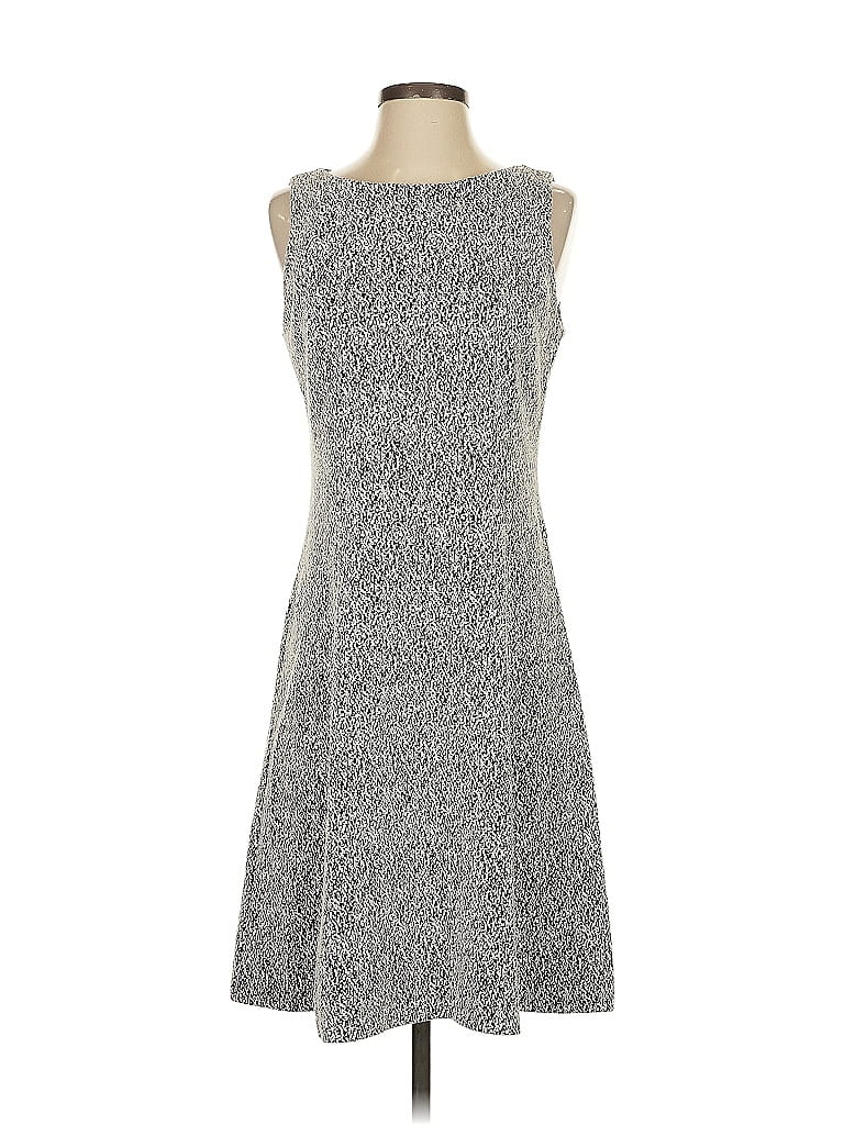Pre-owned J. Mclaughlin Casual Dress In Gray