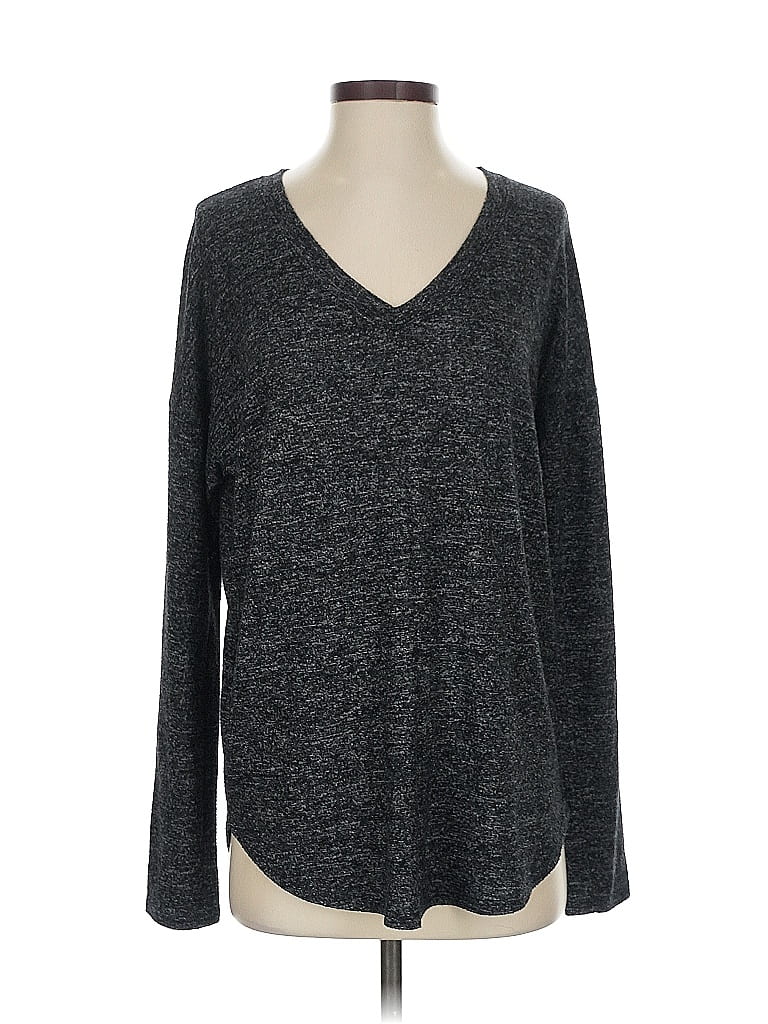 Natural Life Gray Long Sleeve T-Shirt Size S - photo 1