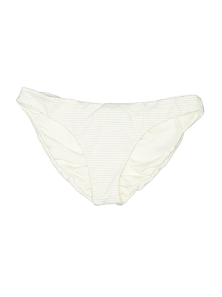 Pre-owned Pilyq Swimsuit Bottoms In White