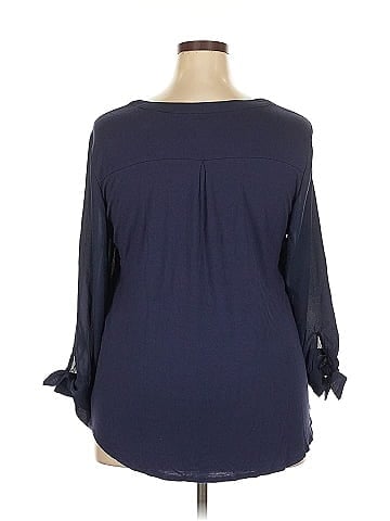 Fortune + Ivy 3/4 Sleeve Blouse (view 2)