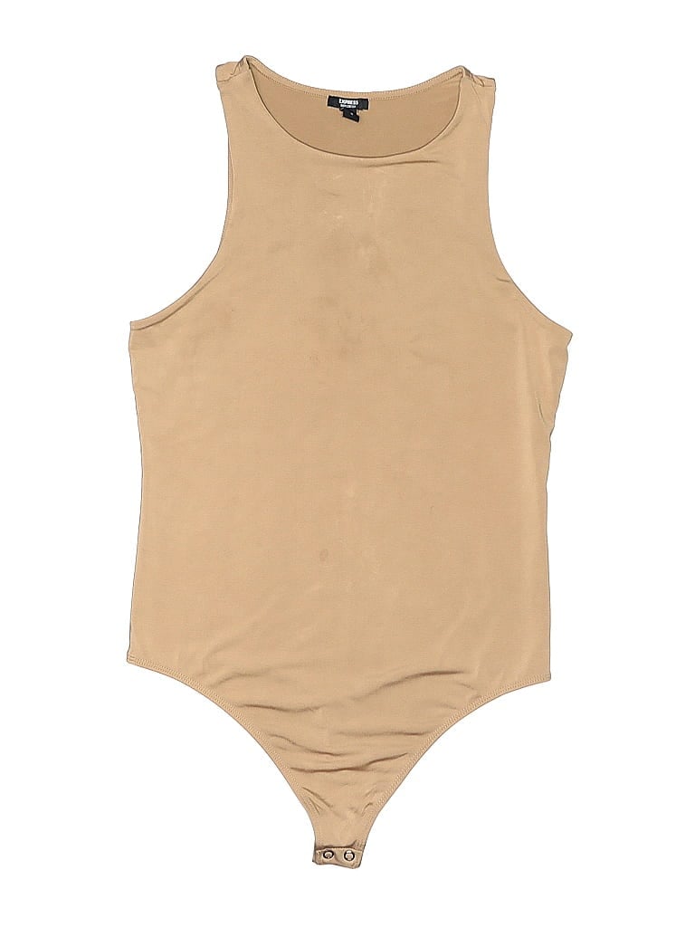 Pre-owned Express Bodysuit In Brown