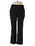 Hilary Radley Solid Black Dress Pants Size L - photo 1