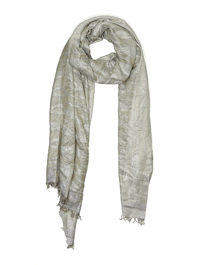 Pre-owned Unbranded Scarf In Gray