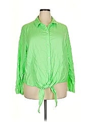 Fresh Produce 3/4 Sleeve Button Down Shirt